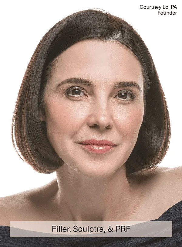Filler, Sculptra, & PRF Courtney Lo PA Founder