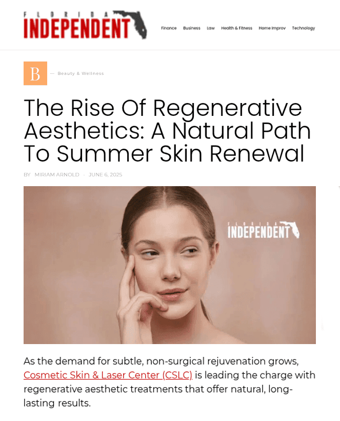 Florida Independent The Rise Of Regenerative Aesthetics CSLC Florida Independent The Rise Of Regenerative Aesthetics CSLC