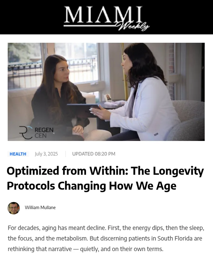 Miami Weekly Optimized from Within CSLC & RegenCen