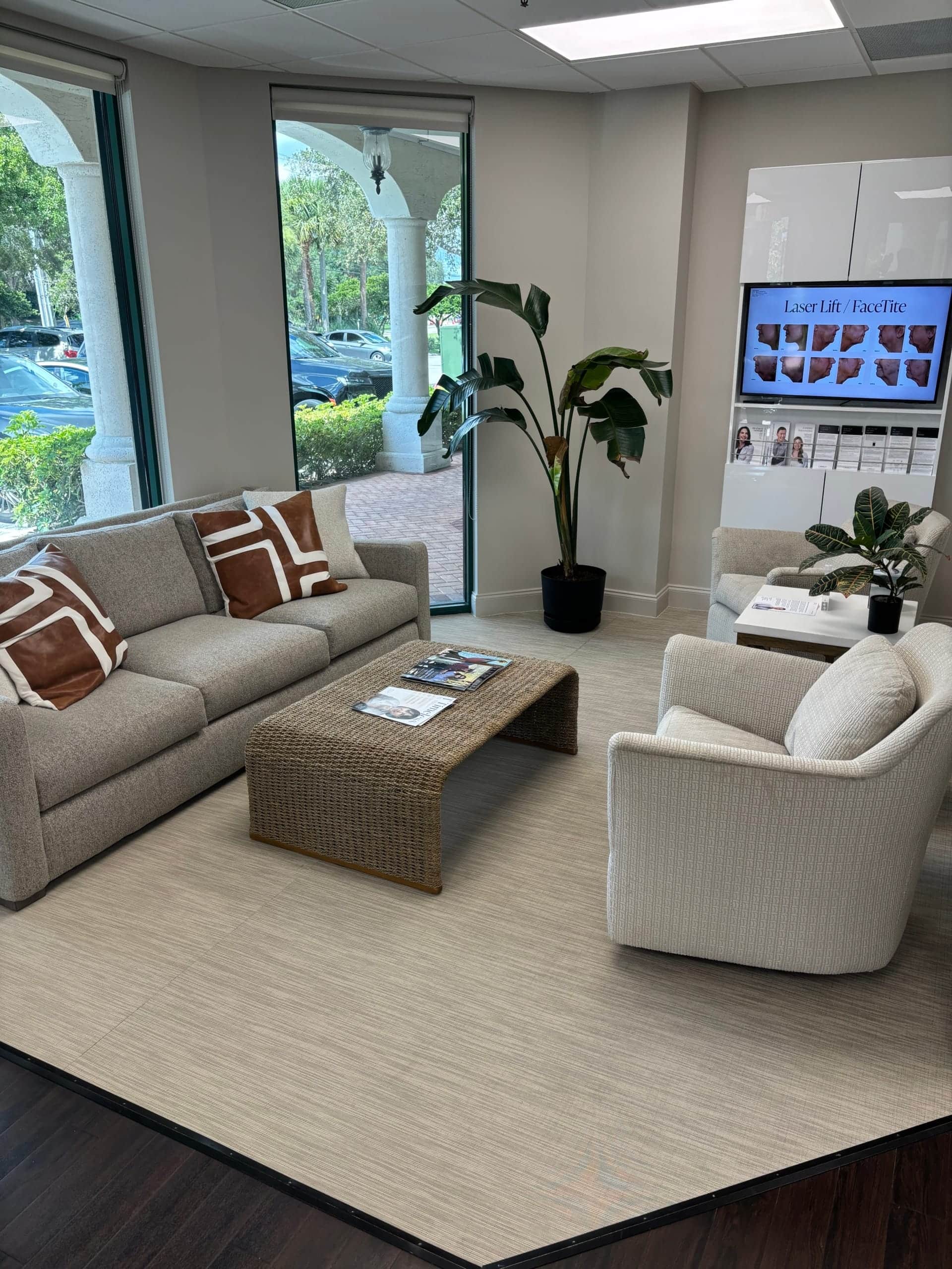 Wellington Medspa Lobby and Waiting Area