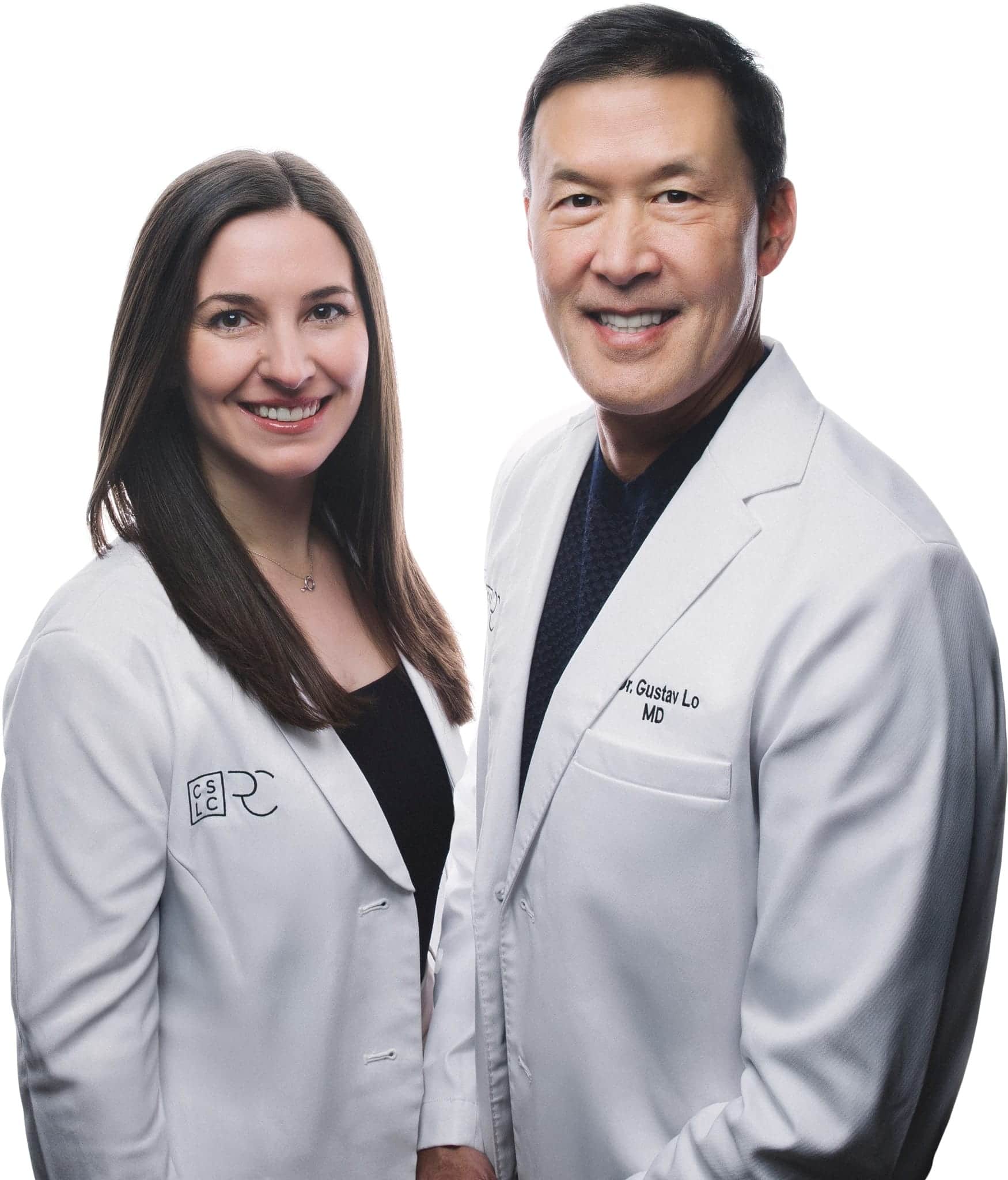 Dr. Gustav Lo and Amanda Greene, PA-C
