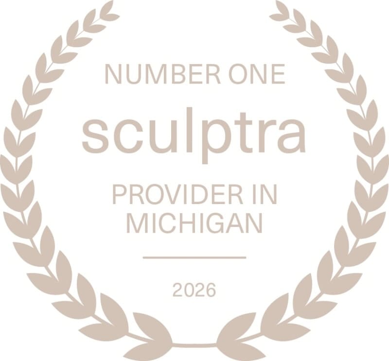 Sculptra award: Number One Provider in Michigan, 2026