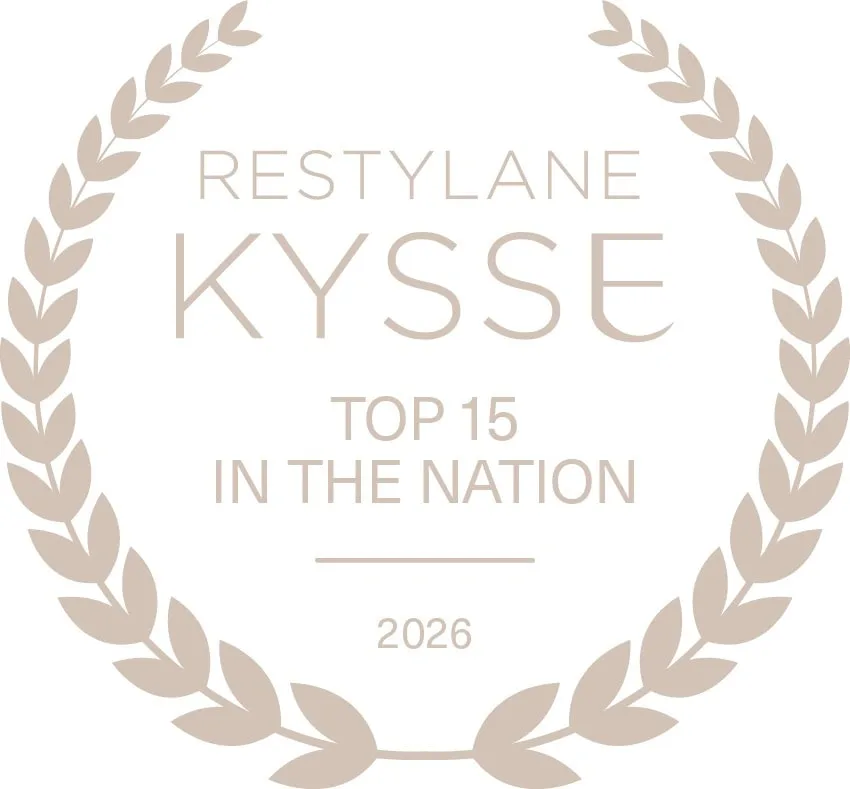 Top 15 Kysse Provider 2026 Restylane award: Kysse Top 15 in the Nation, 2026