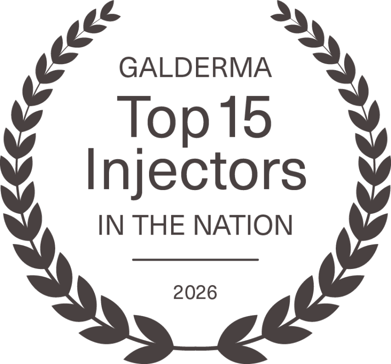 Galderma Top 15 Injectors in the Nation recognition awarded to CSLC in 2026.