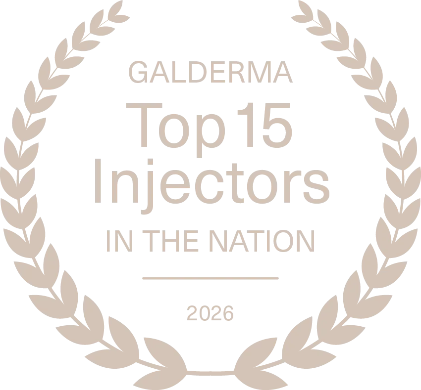 Galderma Top 15 Injectors in the Nation recognition awarded to CSLC in 2026.