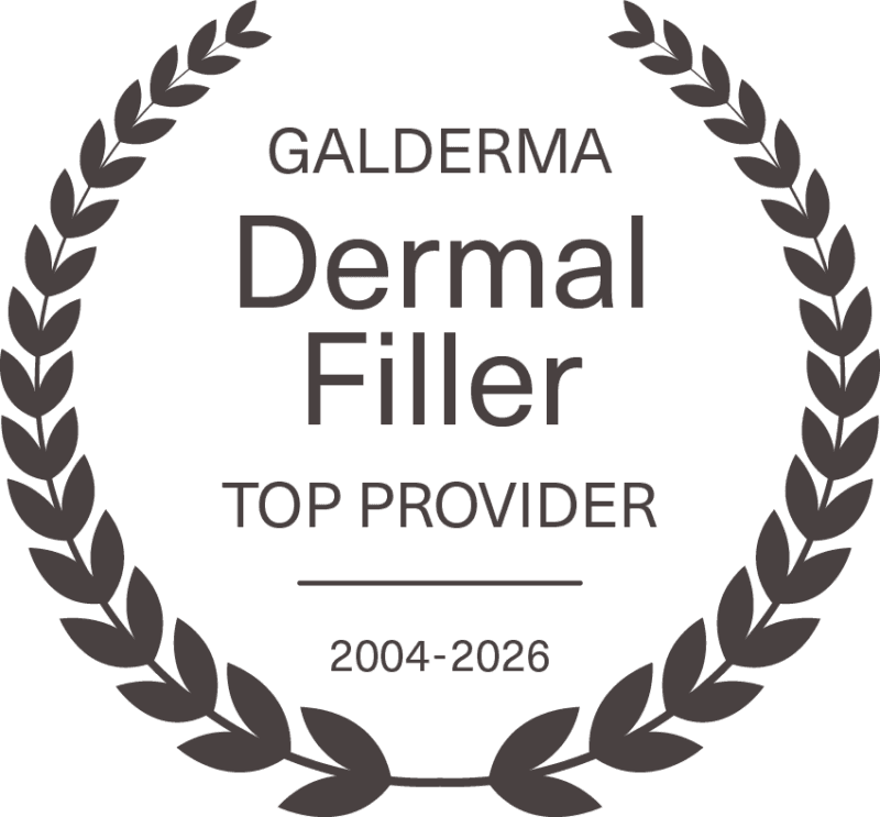 Galderma Dermal Filler Top Provider recognition earned by CSLC from 2004 through 2026.
