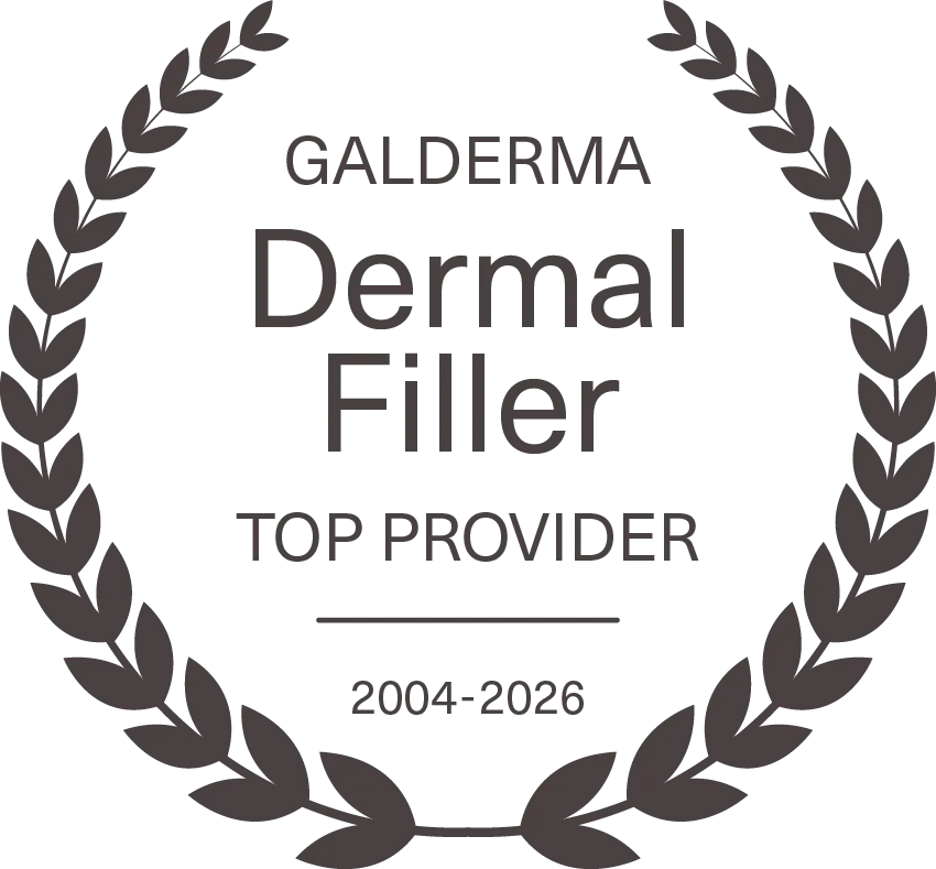 Galderma Dermal Filler Top Provider recognition earned by CSLC from 2004 through 2026.
