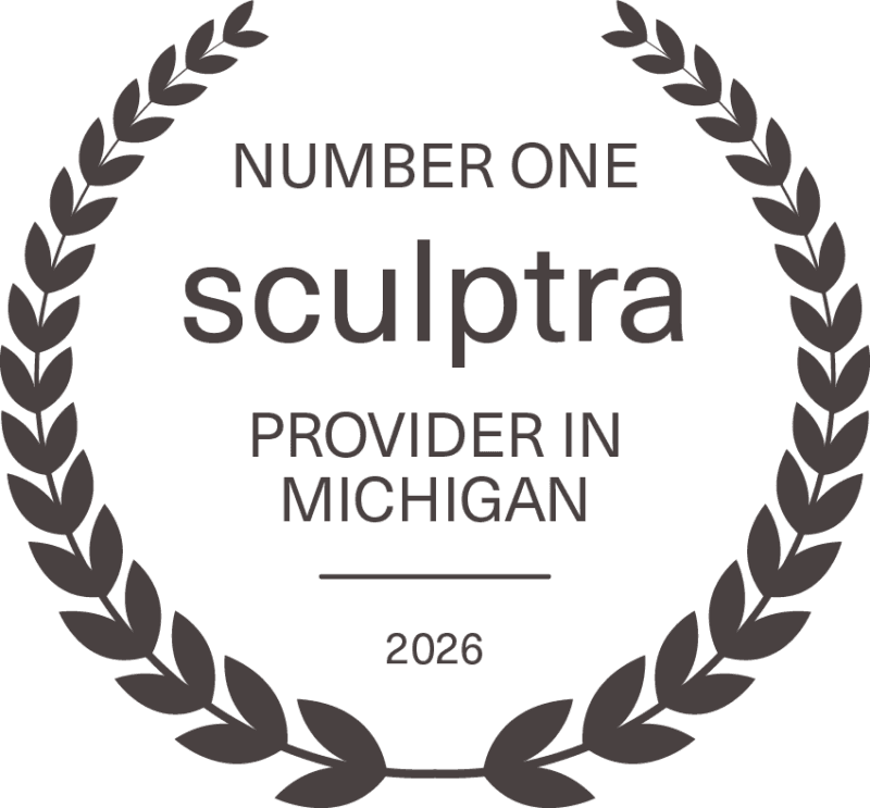 Number One Sculptra provider in Michigan, 2026 recognition awarded to CSLC.