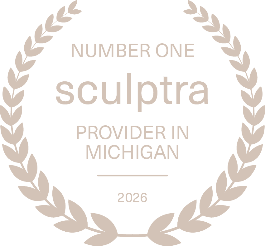 Number One Sculptra provider in Michigan, 2026 recognition awarded to CSLC.