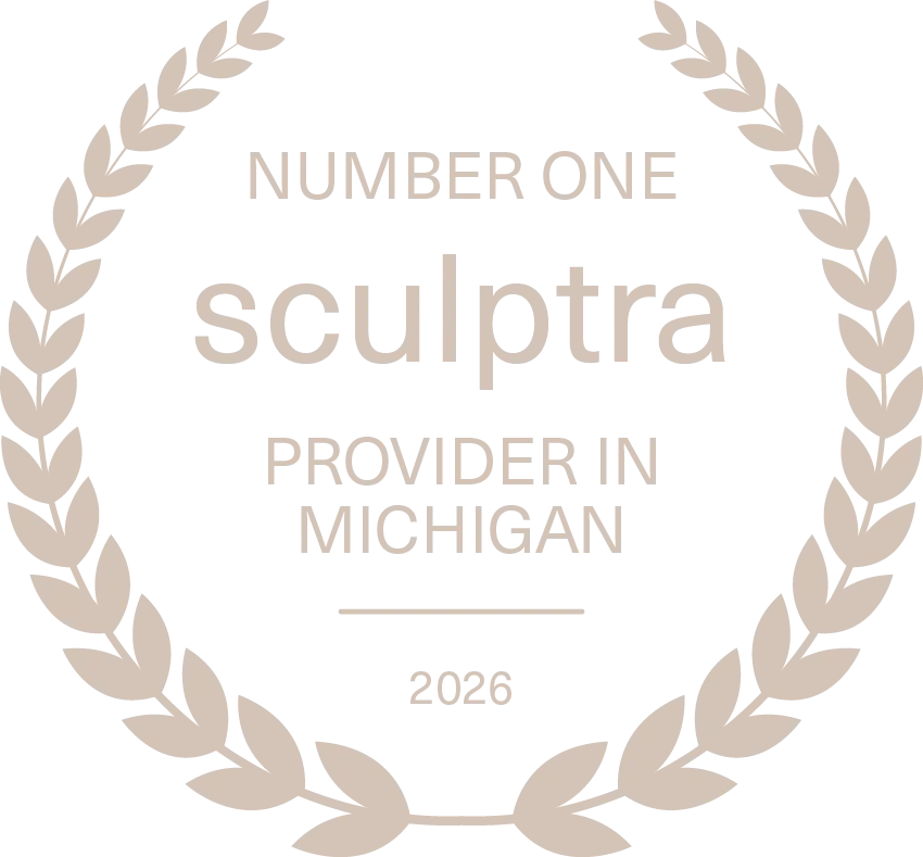 Number One Sculptra provider in Michigan, 2026 recognition awarded to CSLC.